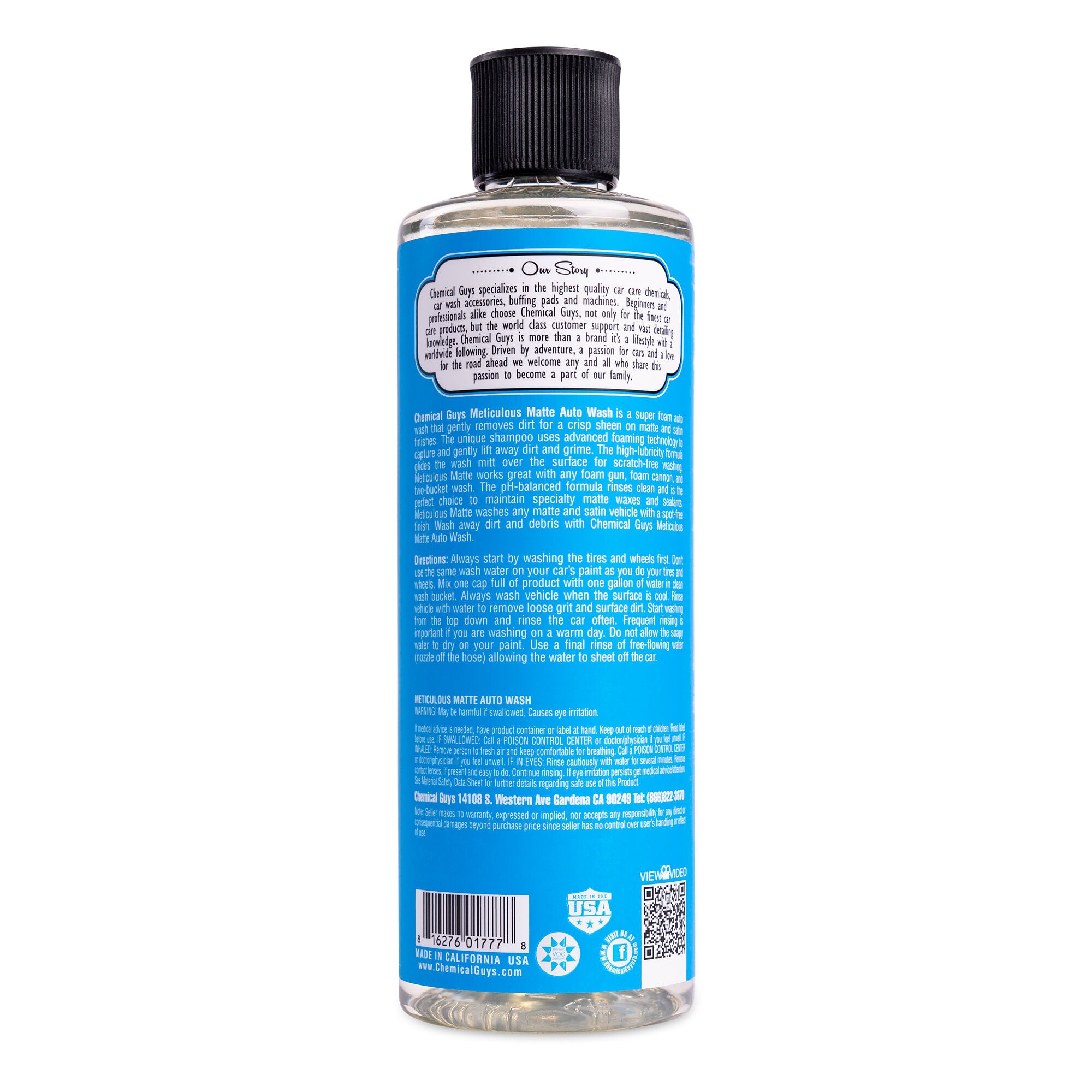 chemical-guys-meticulous-matte-shampoing-auto-mat-473-ml image 6