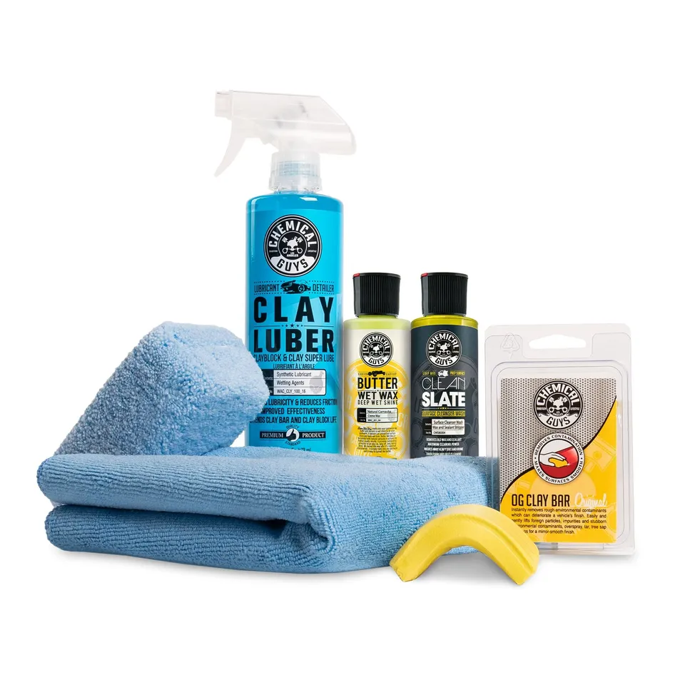 chemical-guys-complete-clay-system-kit-d-contamination-peinture image 1