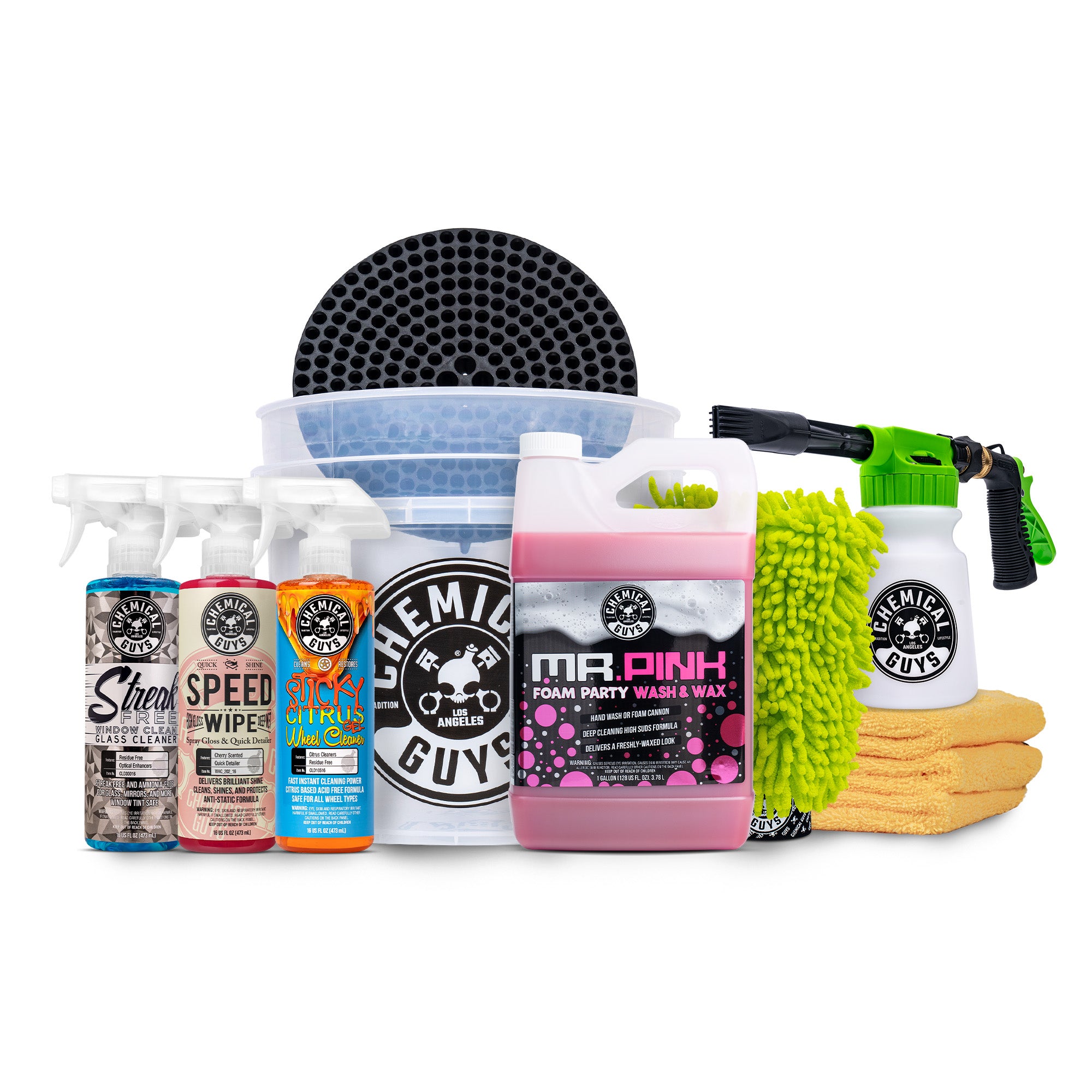 chemical-guys-mr-pink-foam-party-kit-lavage-auto-16-oz-canon-mousse image 2