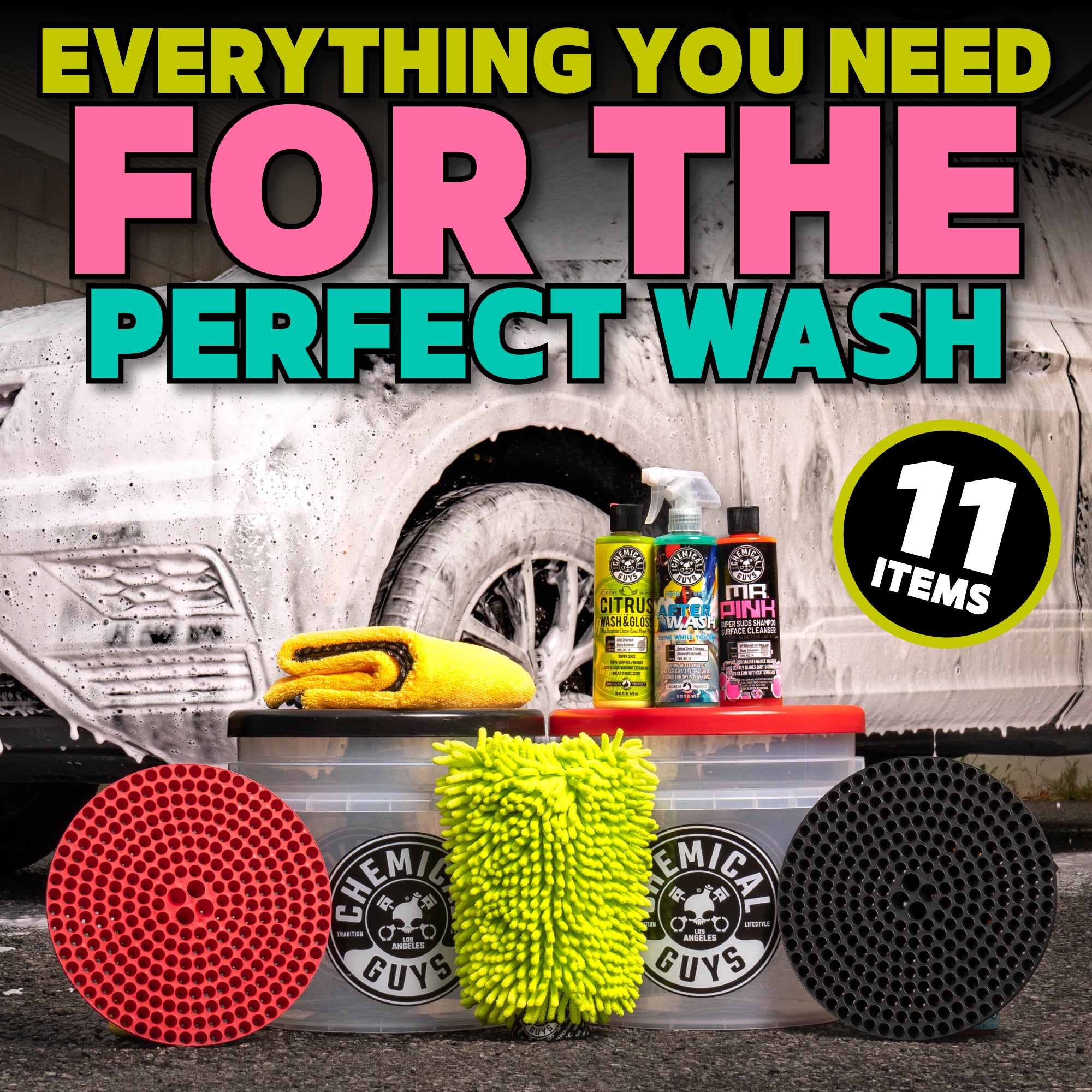 chemical-guys-wash-and-gloss-kit-lavage-2-seaux-deluxe image 2