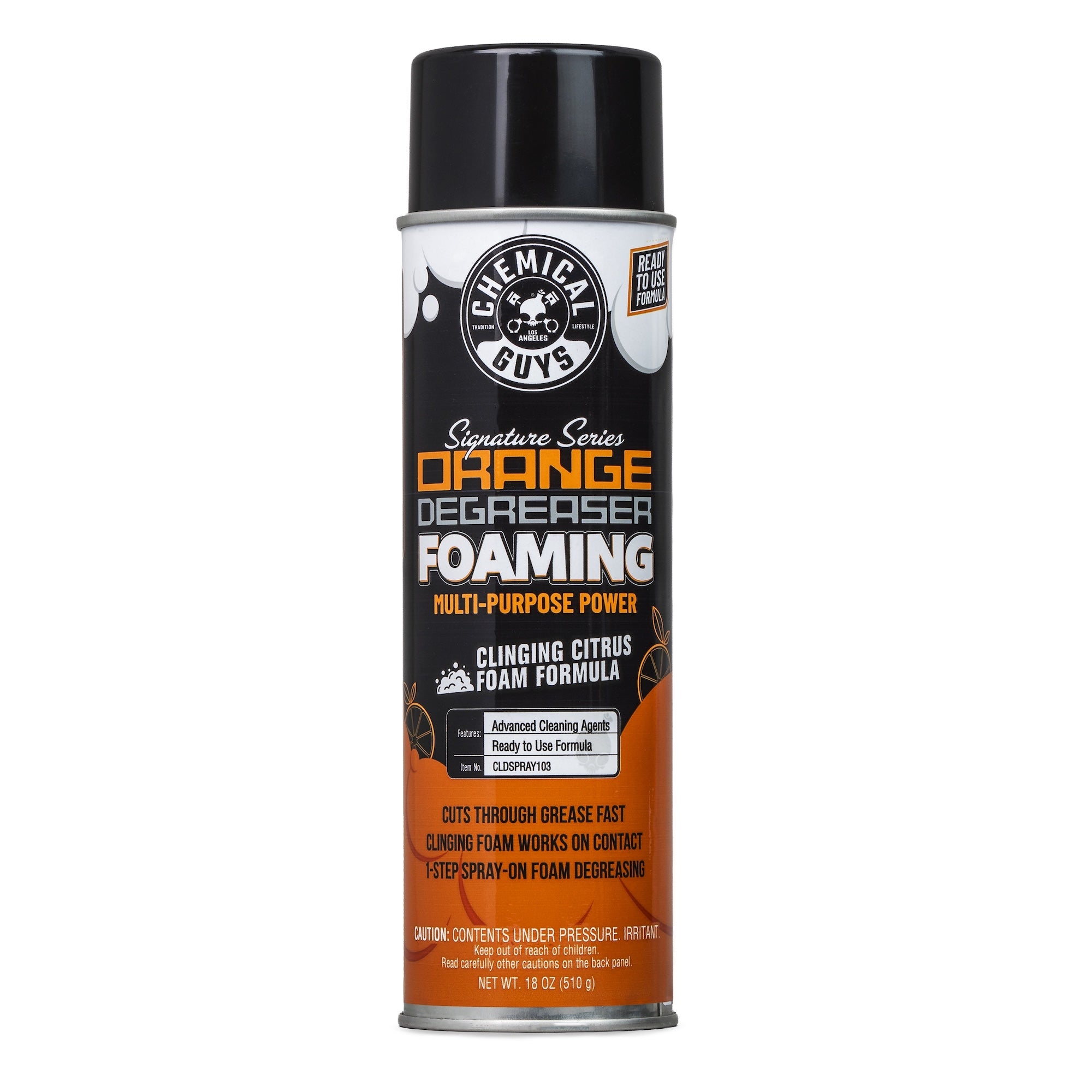 chemical-guys-orange-degreaser-a-rosol-mousse-18-oz-moteur image 1