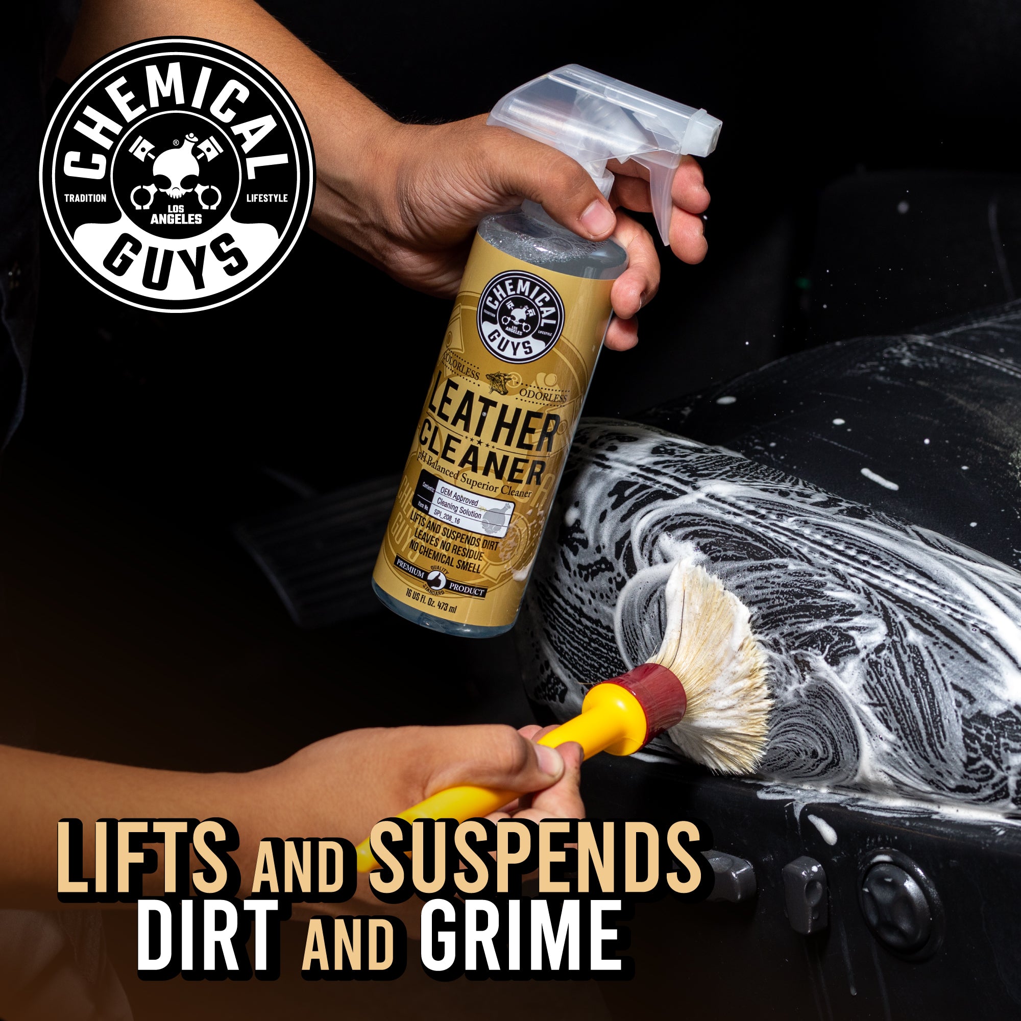 chemical-guys-leather-cleaner-nettoyant-cuir-auto-473-ml image 4