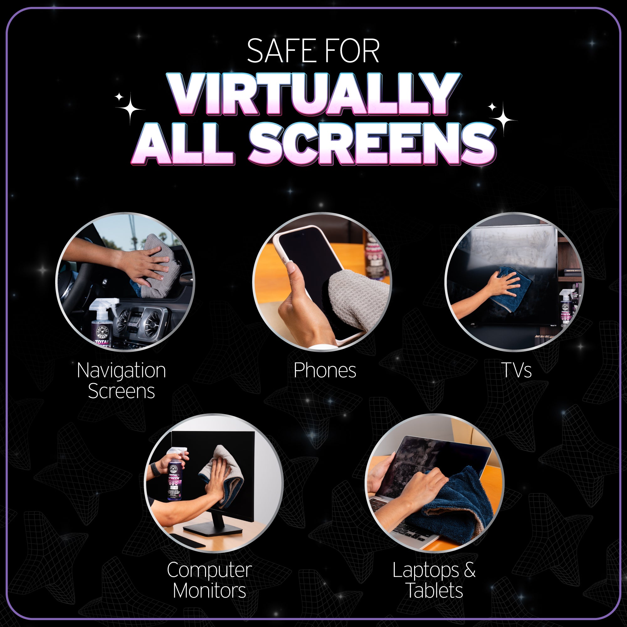 chemical-guys-total-screen-nettoyant-cran-voiture-sans-ammoniaque image 3