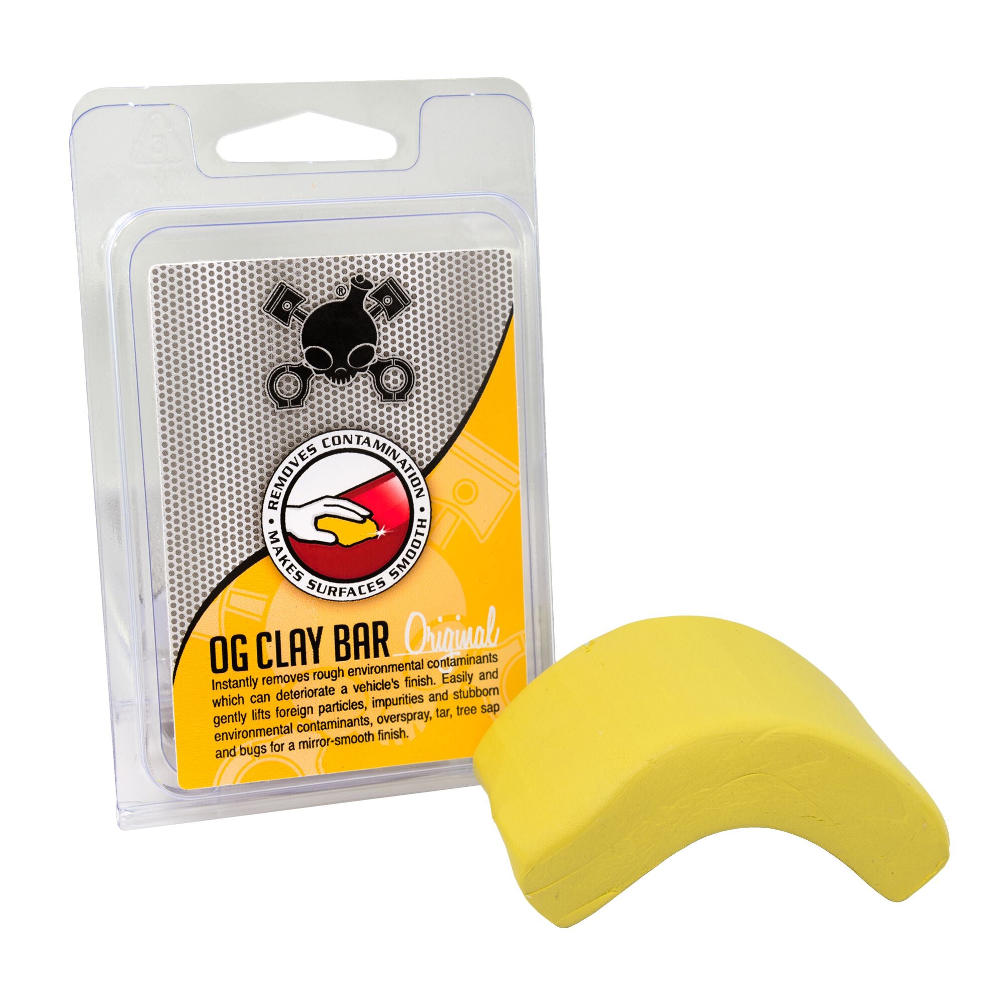 chemical-guys-og-clay-bar-jaune-light-medium-d-contamination image 1