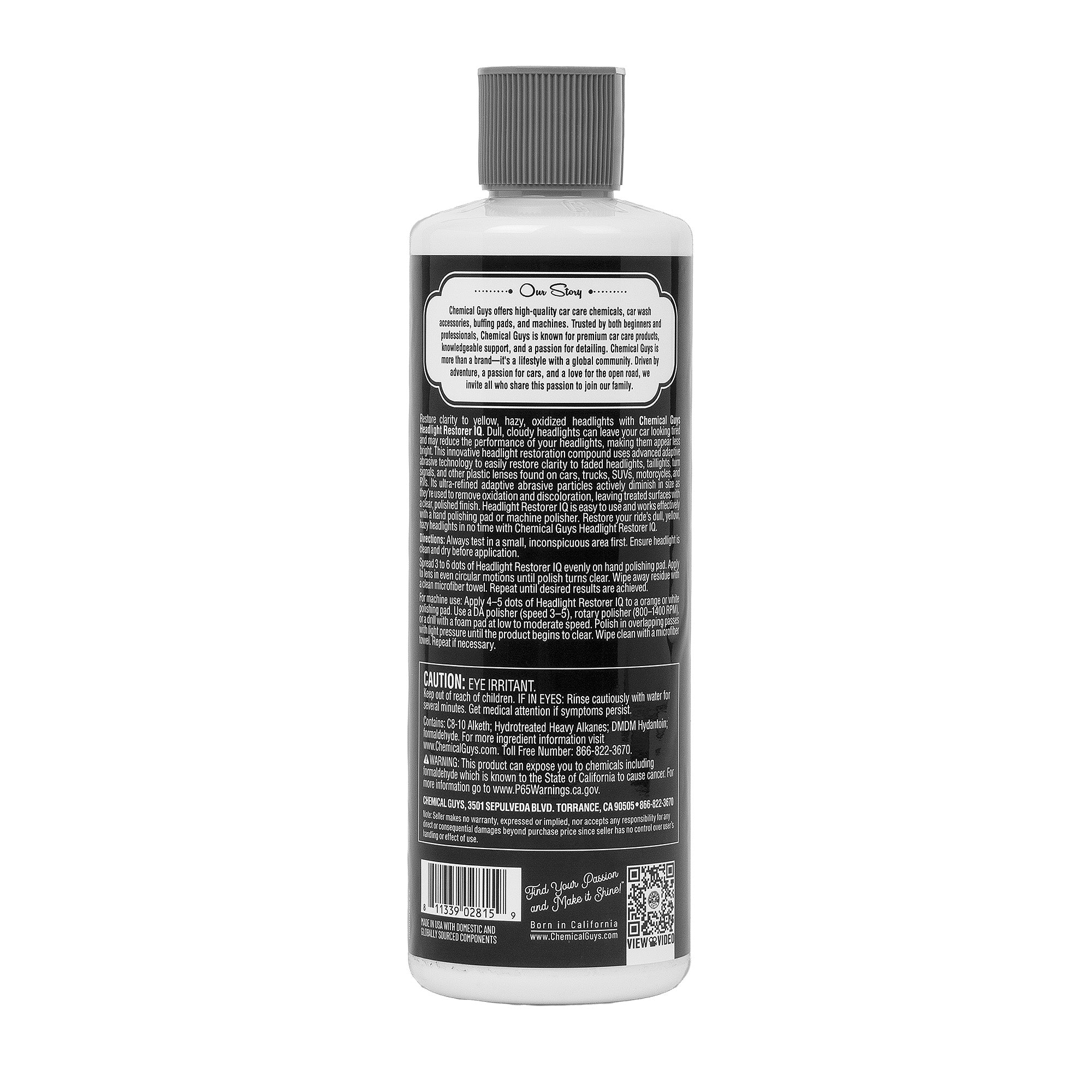 chemical-guys-headlight-restorer-polish-phares-16-oz-anti-jaune image 8