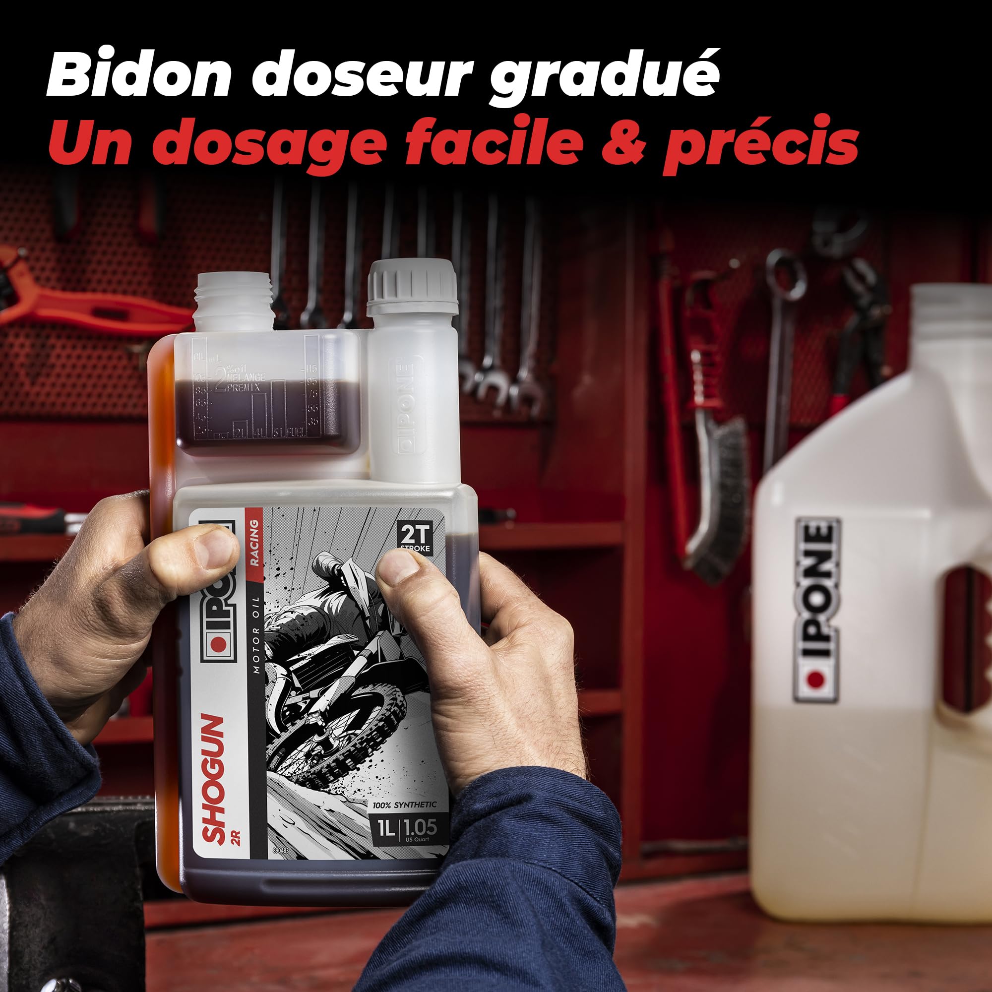 ipone-shogun-2r-huile-moteur-2-temps-1-l-racing image 5