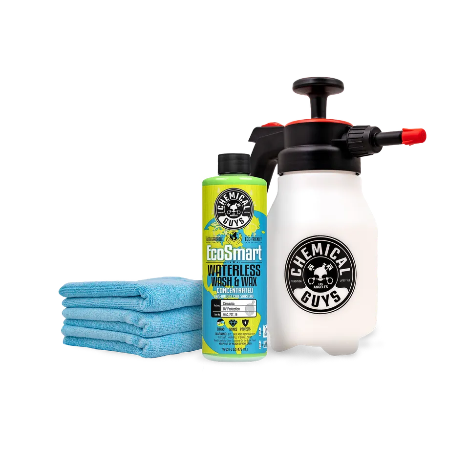 chemical-guys-kits-wash-wax-atomizer-kit-lavage-sans-eau-serviette image 1