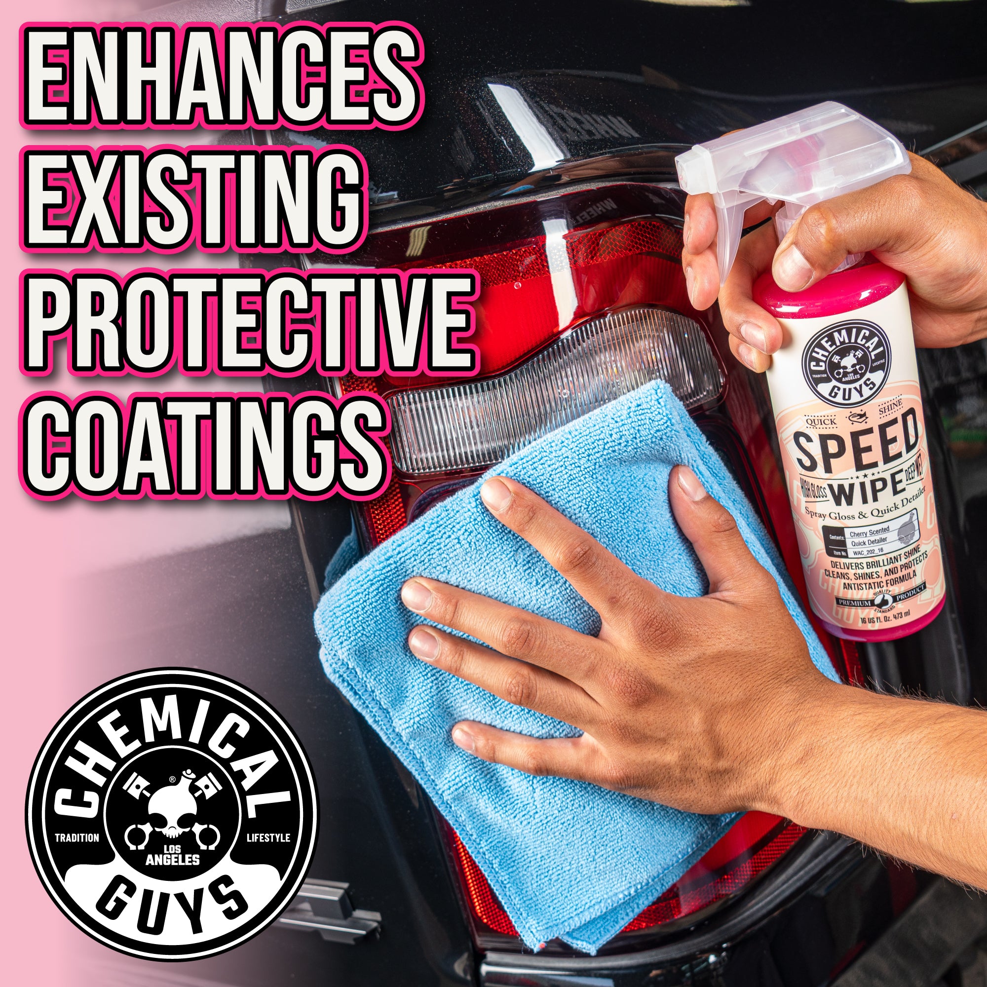chemical-guys-speed-wipe-quick-detailer-cerise-16-oz image 2