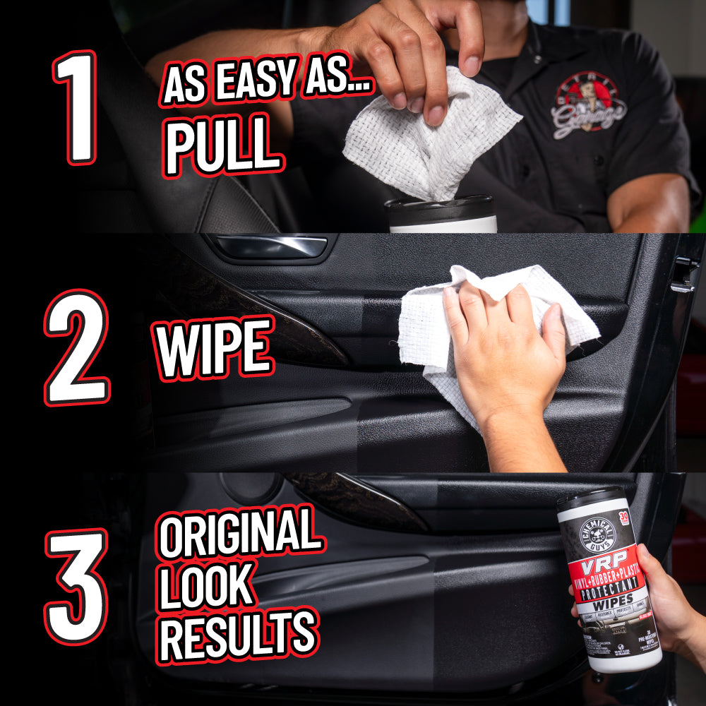 chemical-guys-vrp-trim-protectant-lingettes-auto-plastique-brillant image 3