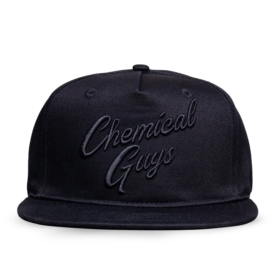 chemical-guys-snap-it-back-script-casquette-noir-coton image 1