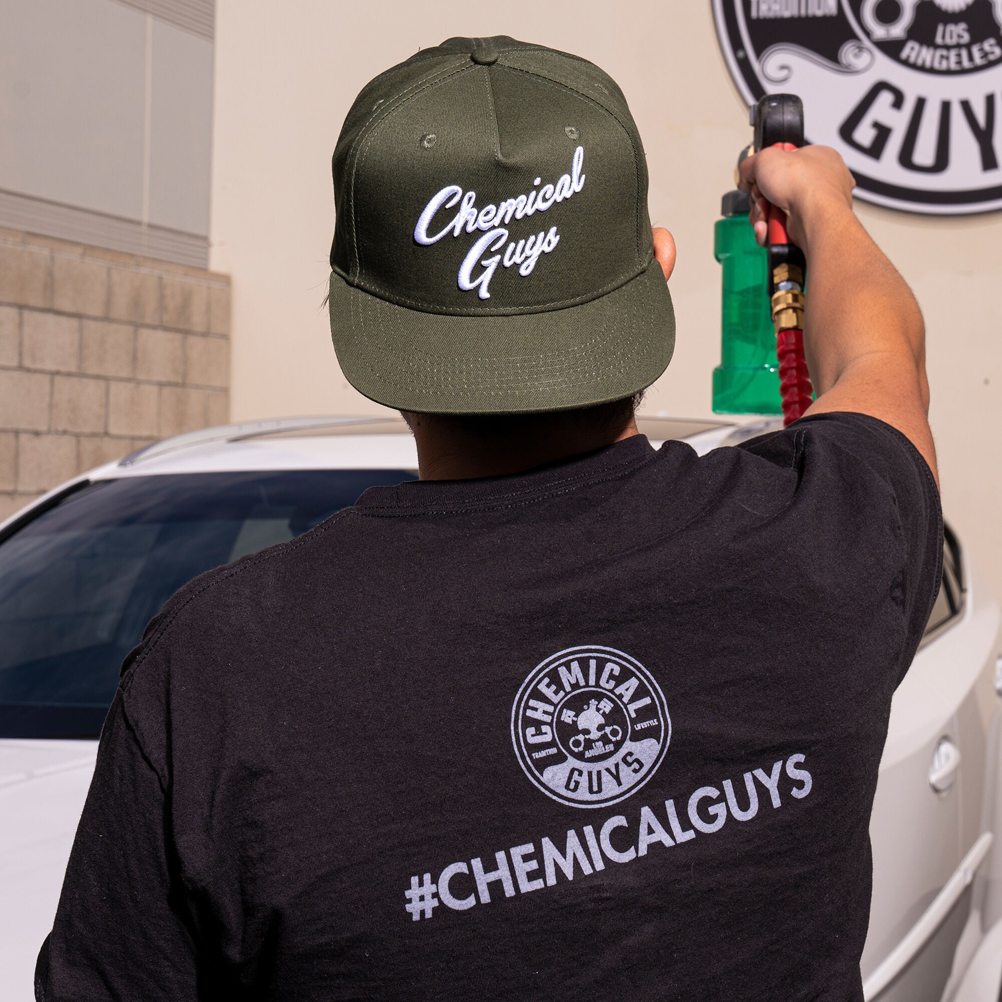 chemical-guys-snap-it-back-script-casquette-noir-coton image 8