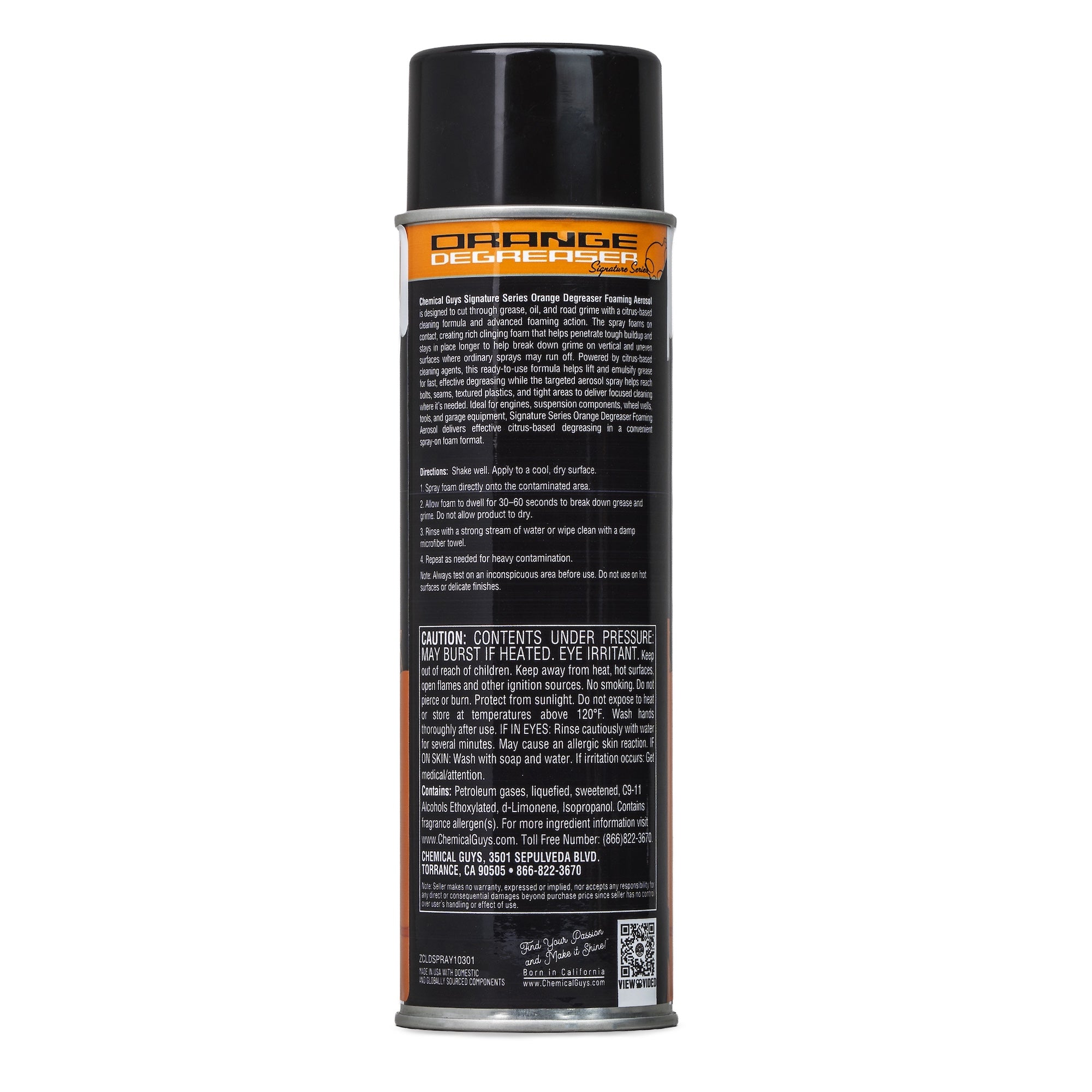 chemical-guys-orange-degreaser-a-rosol-mousse-18-oz-moteur image 8