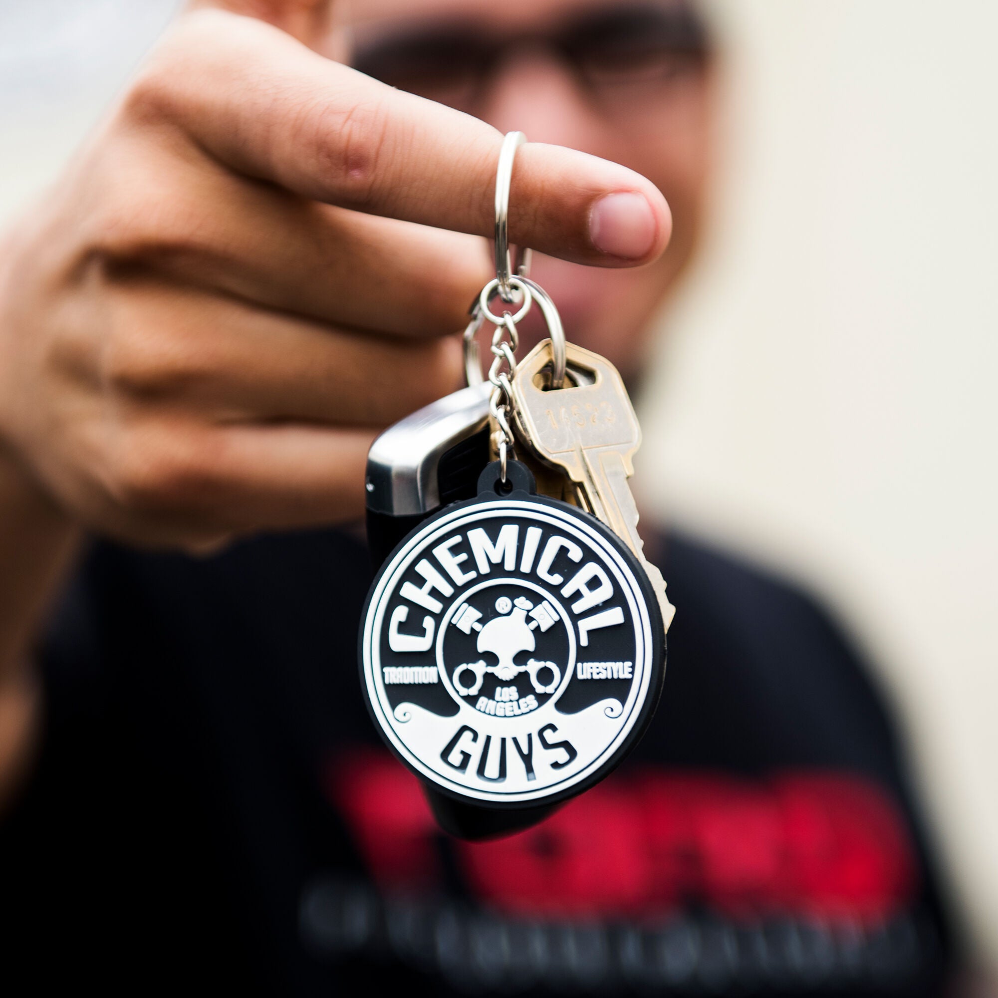 chemical-guys-gear-pocket-rubber-porte-cl-s-caoutchouc-skull image 4