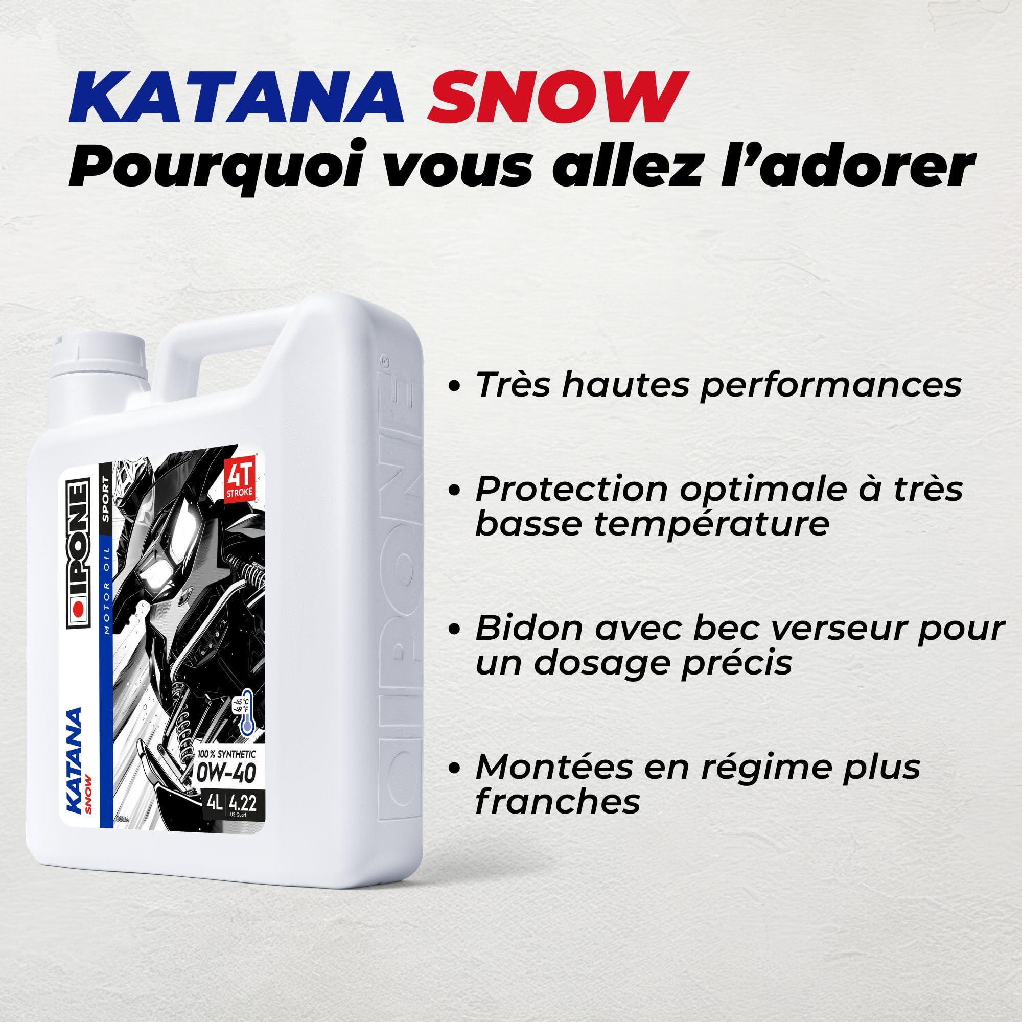 ipone-katana-snow-10w40-huile-motoneige-4t-4-l image 2