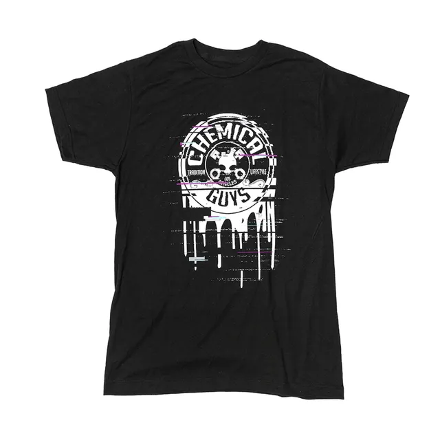 chemical-guys-white-noise-t-shirt-coton-homme-femme-blanc image 1
