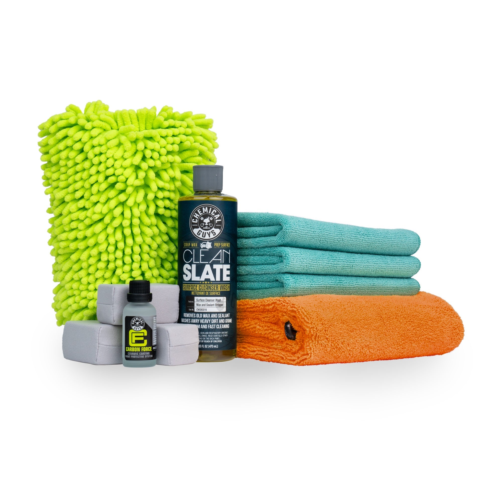 chemical-guys-carbon-force-kit-c-ramique-auto-10-pi-ces image 1