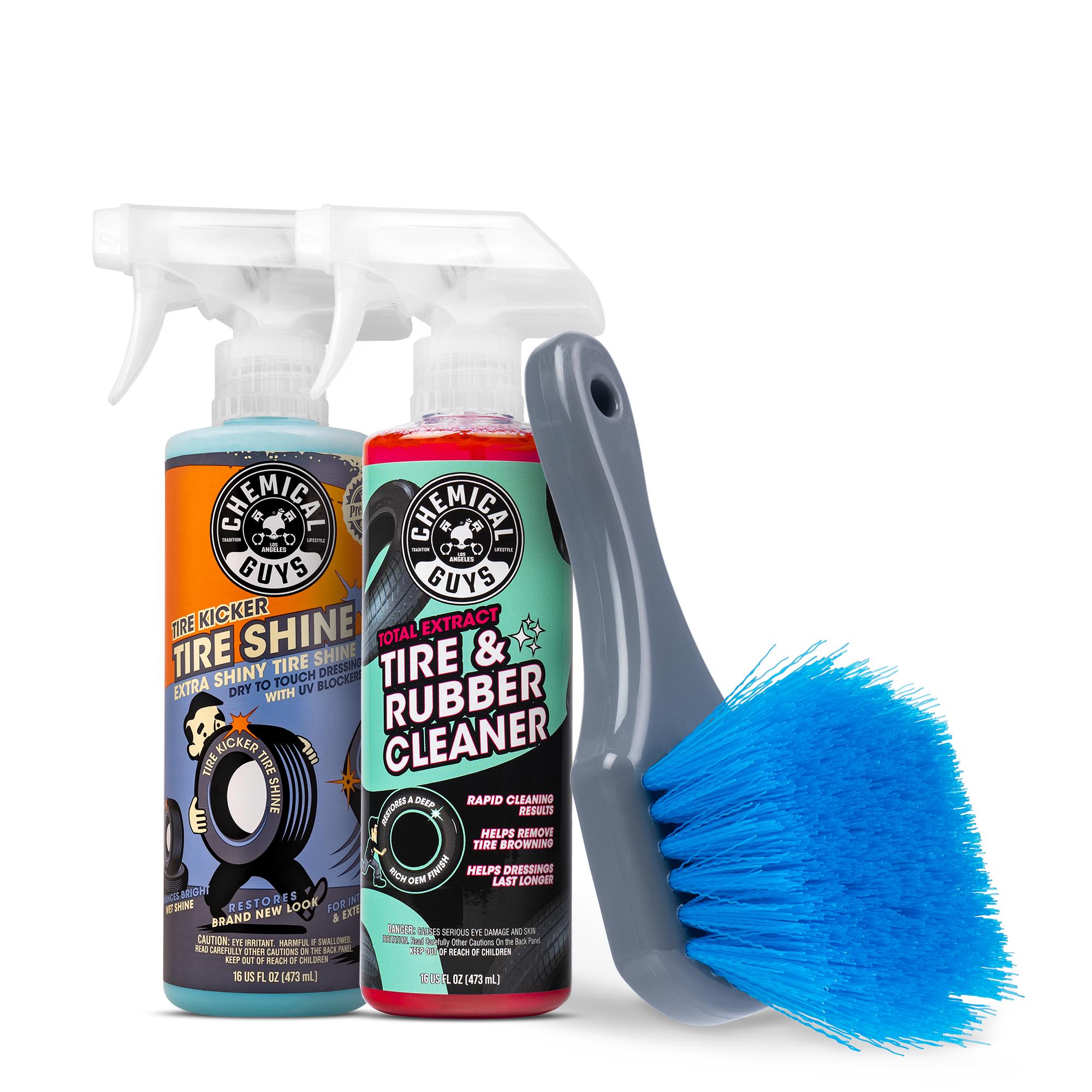 chemical-guys-kit-nettoyage-pneus-brillant-tire-clean-shine image 1
