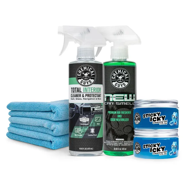 chemical-guys-basic-clean-kit-nettoyage-int-rieur-voiture-new-car image 1