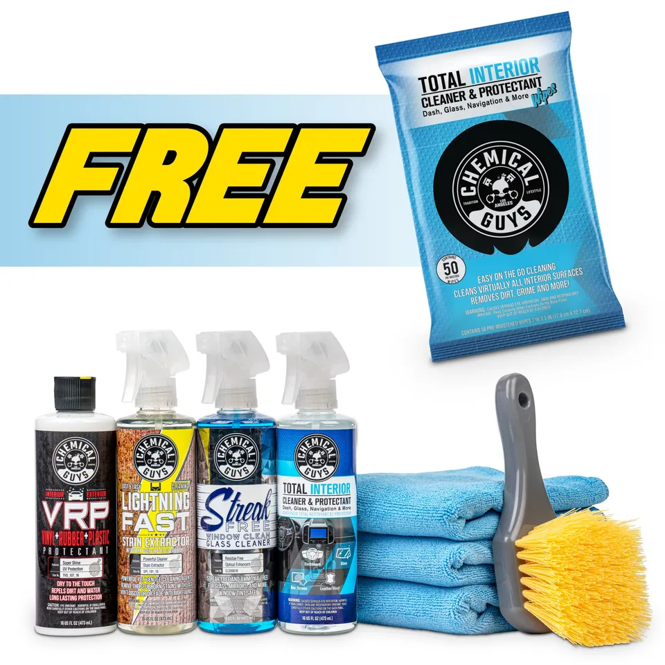 chemical-guys-complete-interior-deep-clean-protect-kit-tapis-vitres image 1