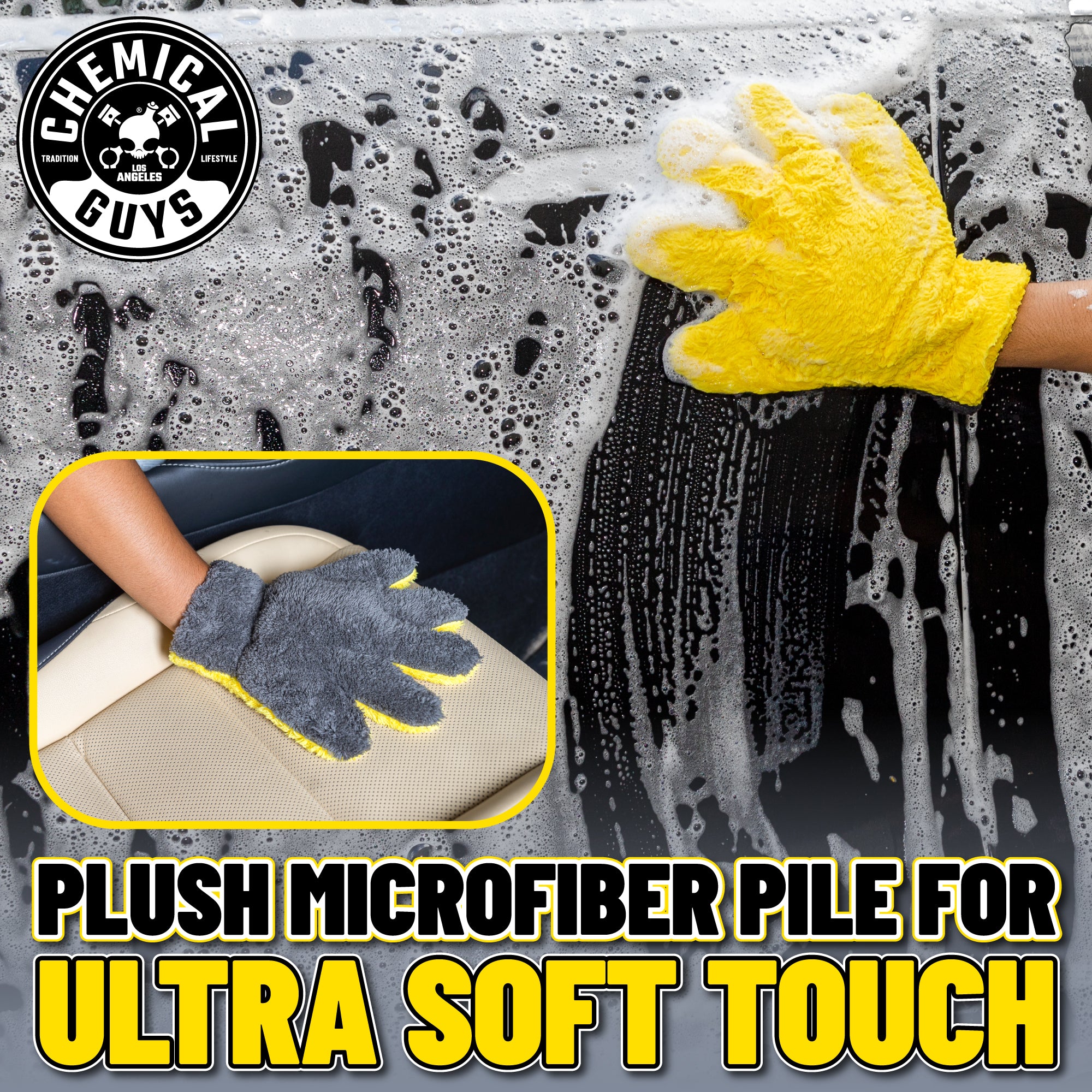 chemical-guys-the-stranger-gant-lavage-auto-5-doigts-microfibre image 8