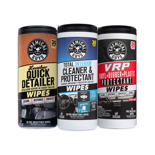 chemical-guys-canister-kit-lingettes-int-rieur-auto-3-en-1 image 1