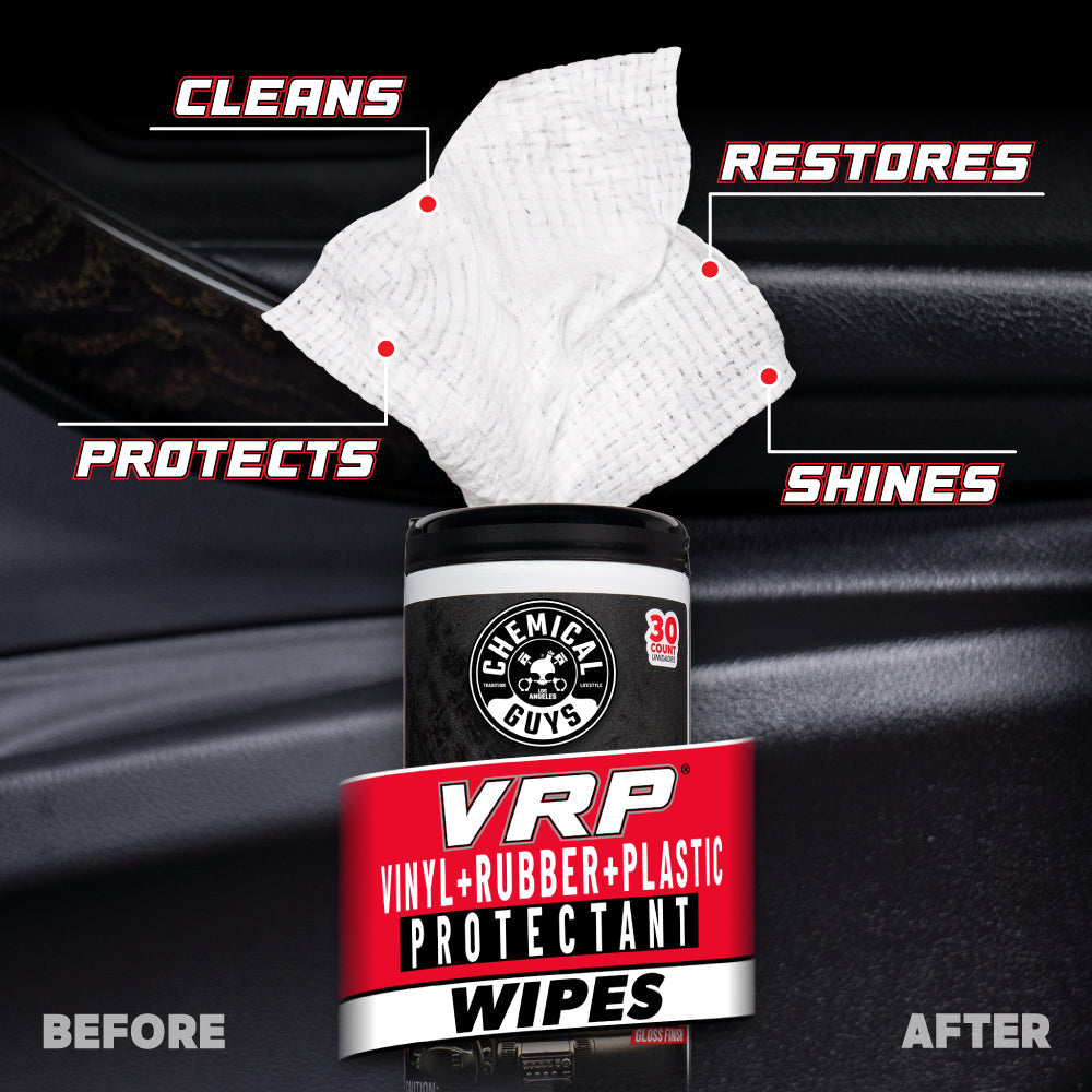 chemical-guys-vrp-trim-protectant-lingettes-auto-plastique-brillant image 2