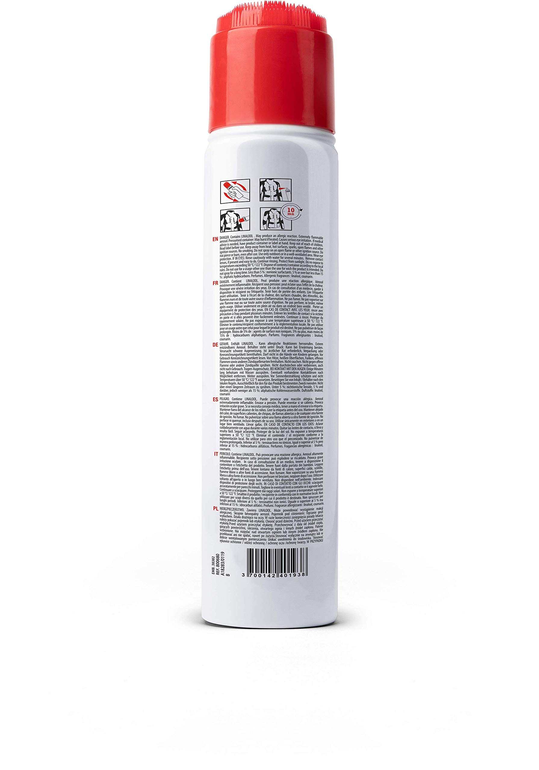 ipone-textile-cleaner-mousse-nettoyante-textile-moto-300-ml-brosse image 2