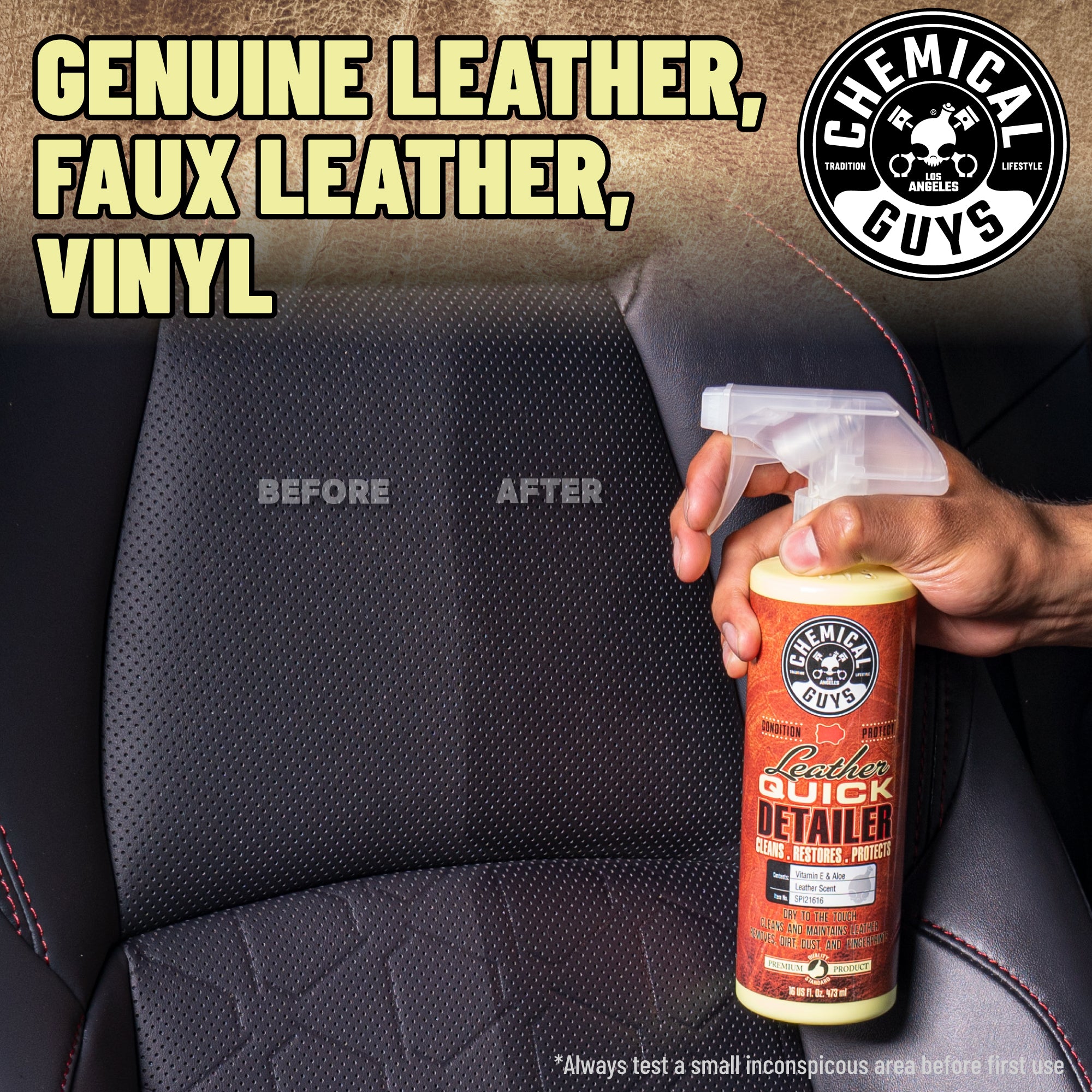 chemical-guys-leather-quick-detailer-nettoyant-cuir-mat-473-ml image 5